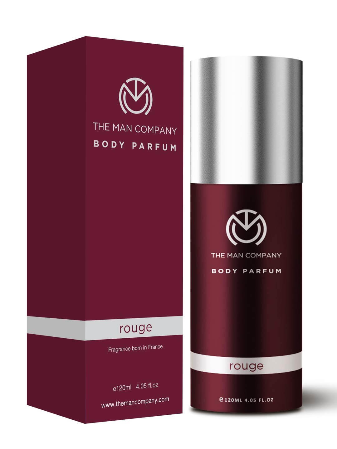 The Man Company Body Perfume For Men - Rouge  No Gas Deodorant  Body Spray For Men  Long Lasting Fragrance -120ml